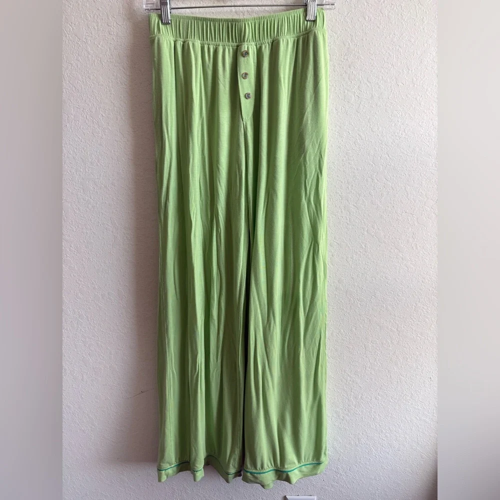 ANTHROPOLOGIE The Briar Piped softest Pajama Long Sleeve Shirt Top Edition XS